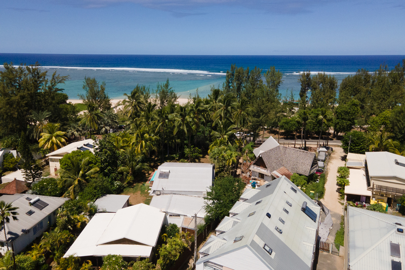 Photo drone, logement Soléia à La Réunion